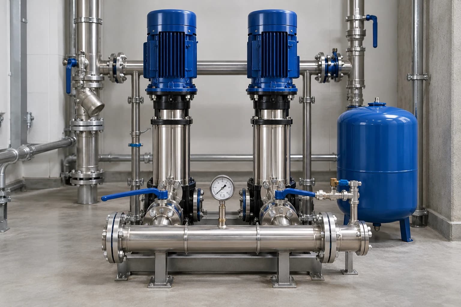 Equipo de presurización de agua para edificios