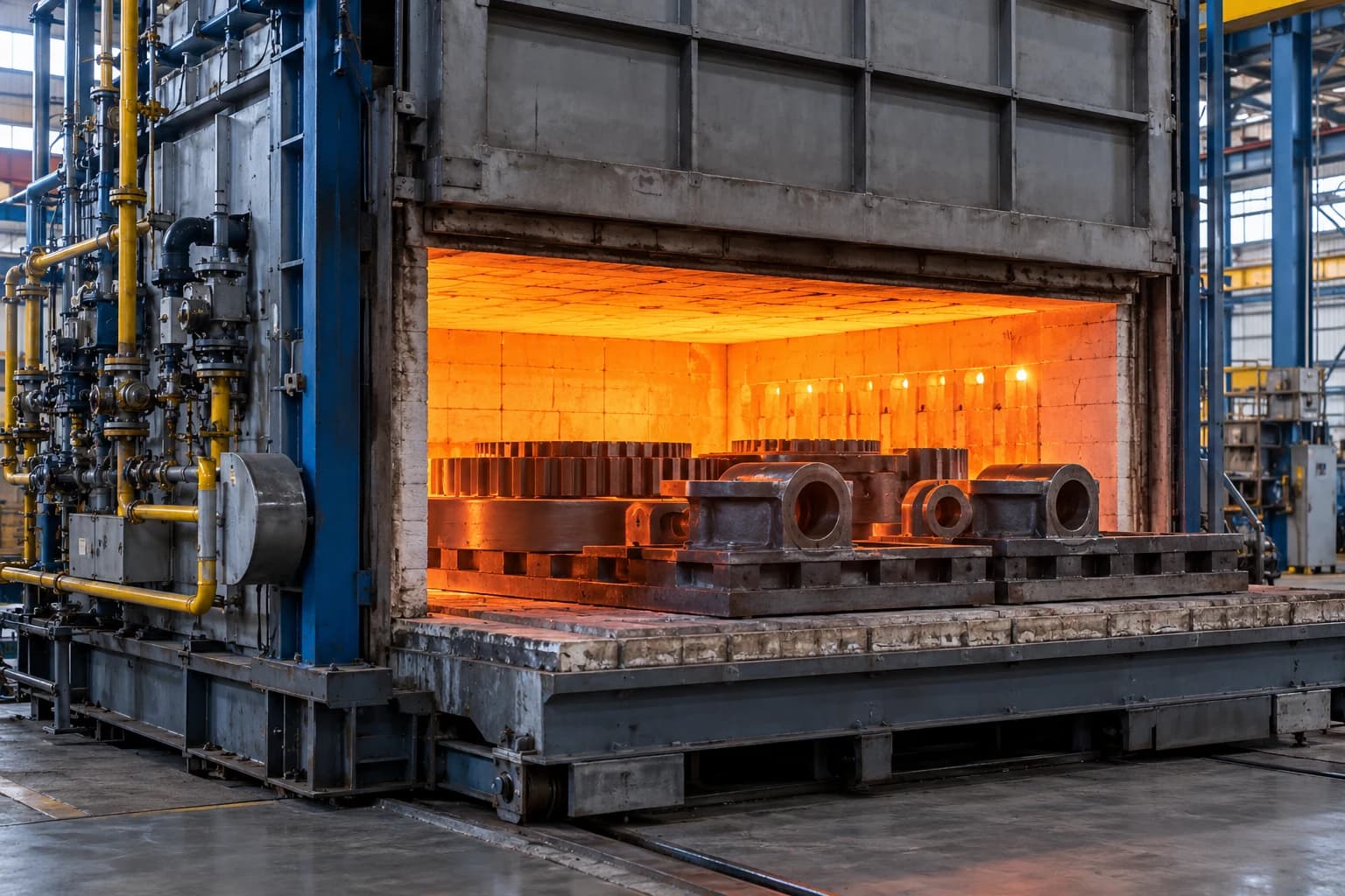Expansion and refractory drying