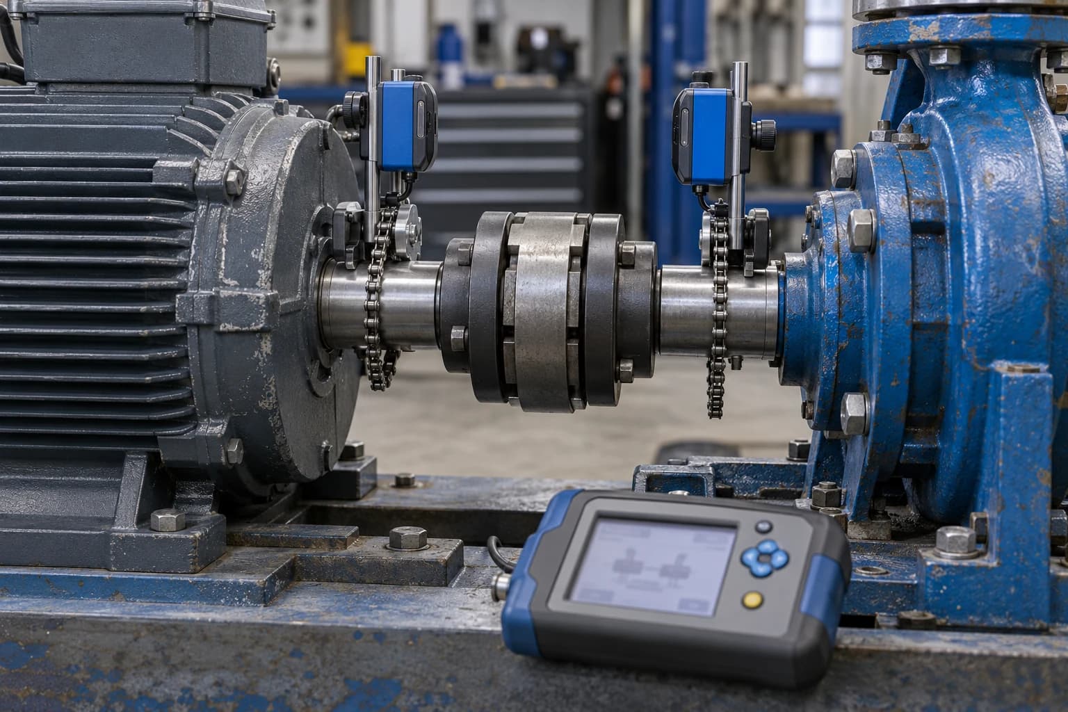 Laser alignment equipment